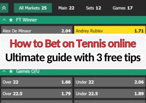 €20 and €10 Tennis Free Bets .